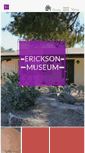 Mobile Screenshot of ericksonmuseum.org